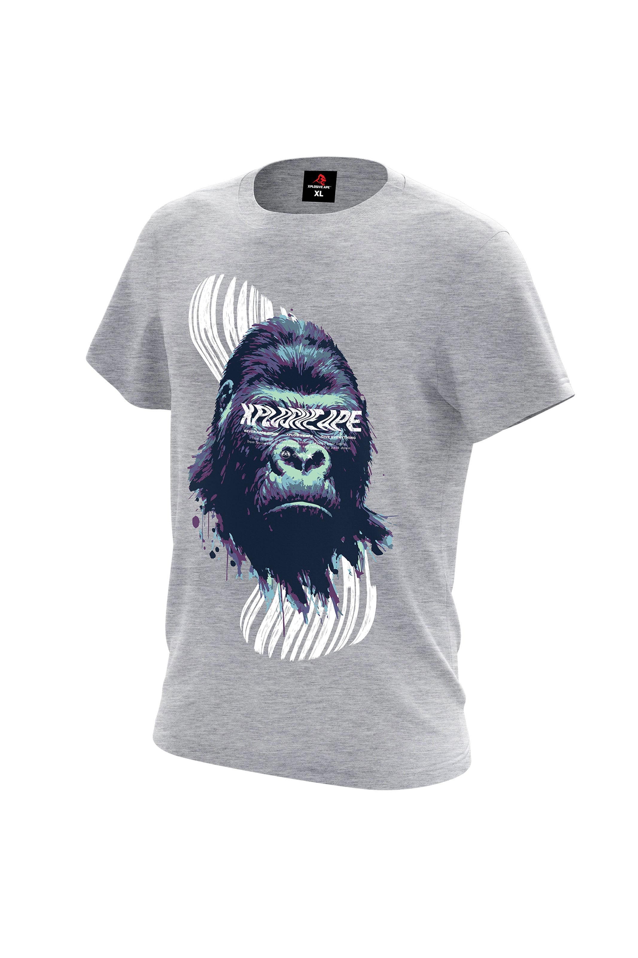 XAPE Persevere Tee - Sports Grey