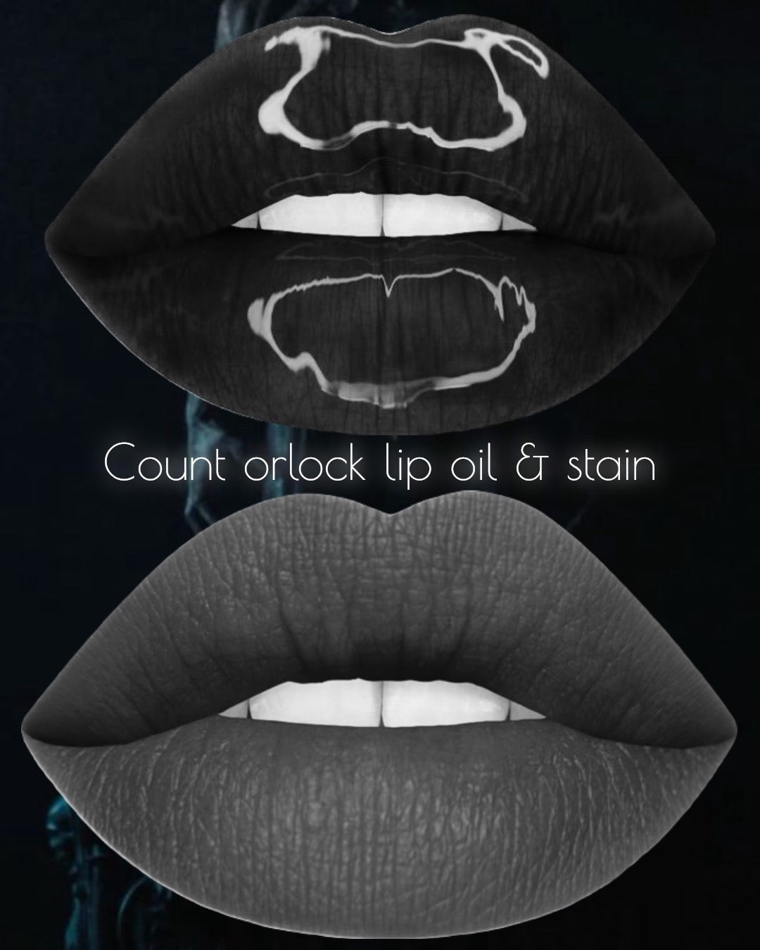 Radioactive Unicorn Count Orlock Black Lip Tint – Vegan Goth Lip Stain
