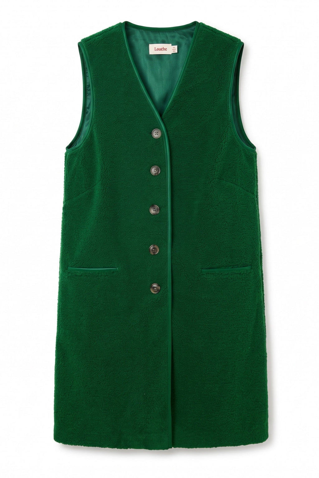 Cathel Borg Longline Gilet - Green