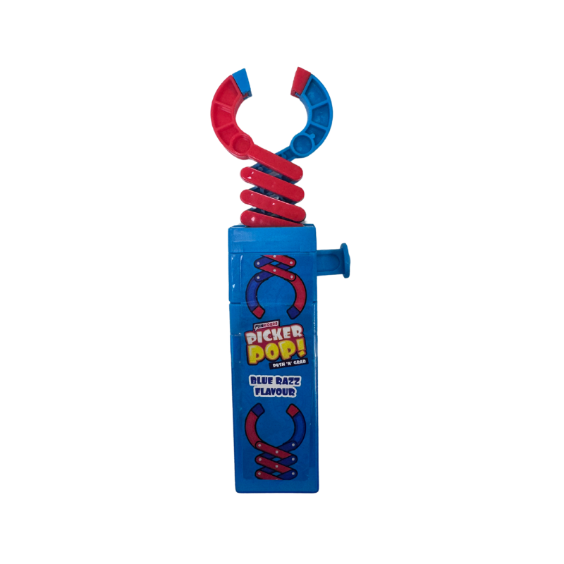 PoundFun Picker Pop Blue Razz Flavour - Sweet Berry Fruit Candy Snack