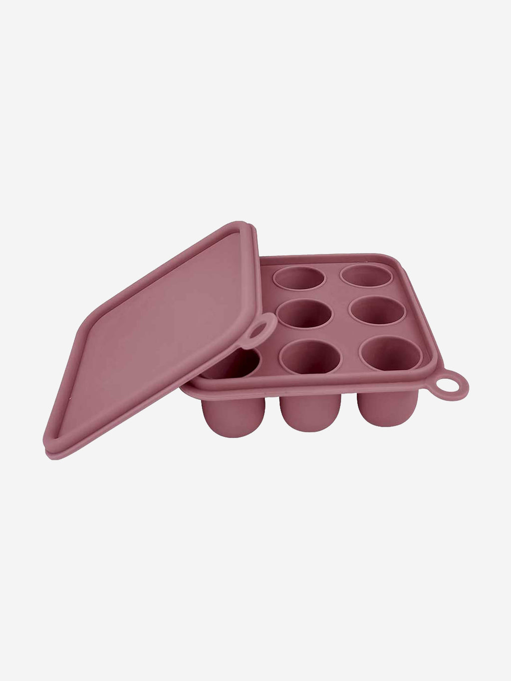 Bloom Bambini Silicone Baby Freezer Cube Trays with Cover – Pink
