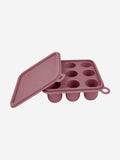 Bloom Bambini Silicone Baby Freezer Cube Trays with Cover – Pink