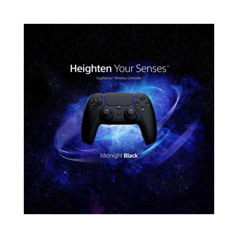 Sony PlayStation 5 DualSense Wireless Controller – Midnight Black