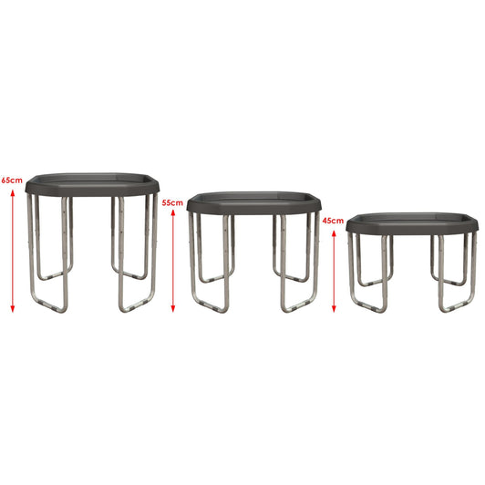 Hexacle 73cm Tuff Tray, Stand & Cover - BUNDLE PACK - 6 Colour Options
