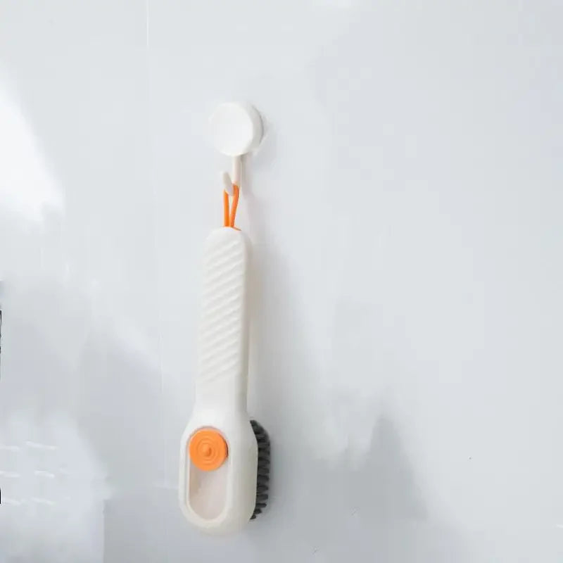 Multi-Function Shoe Brush with Soft Hair for Home Use