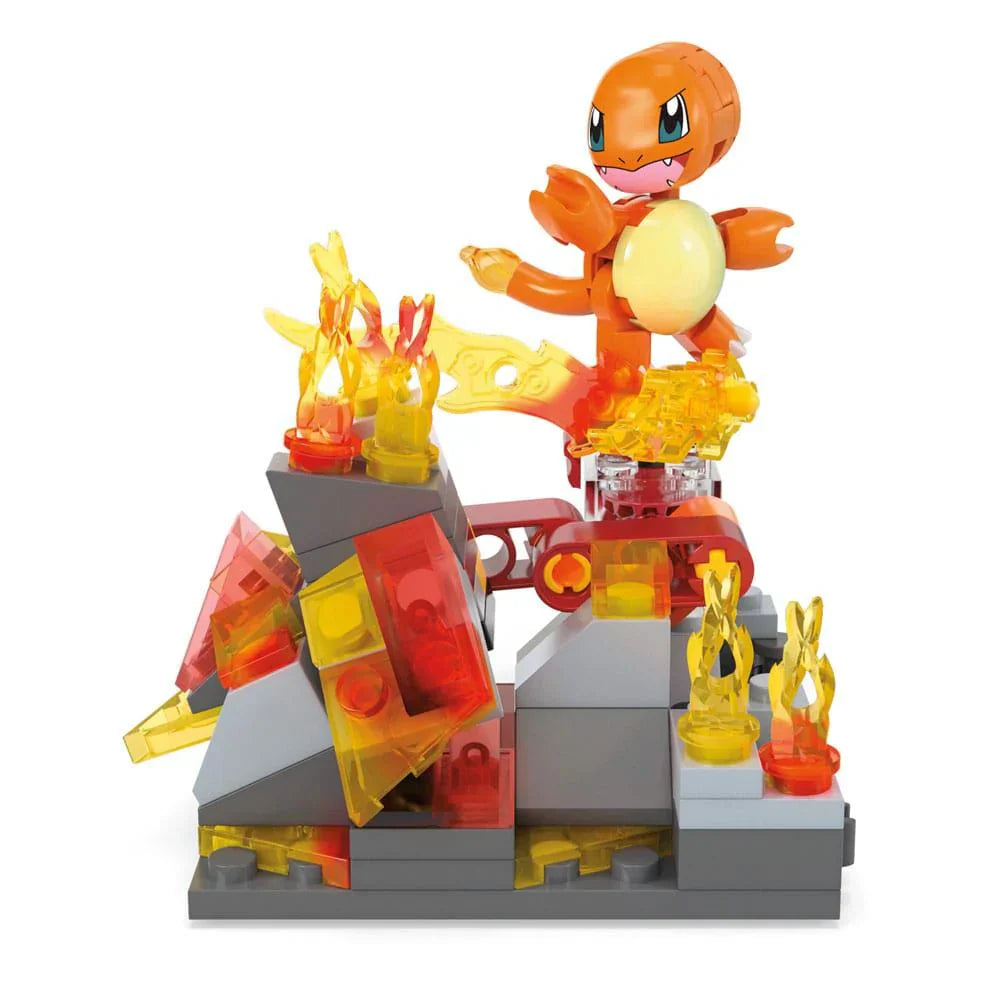 Mega Bloks Pokemon Charmander's Fire Spin Building Set - 81 Pieces