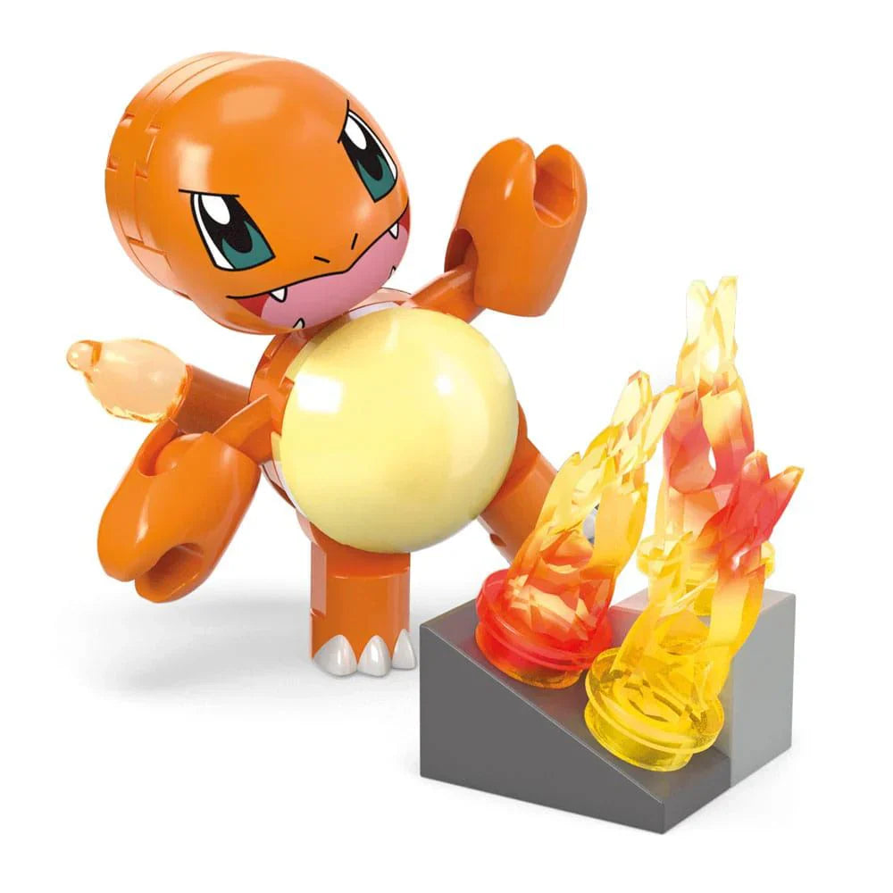 Mega Bloks Pokemon Charmander's Fire Spin Building Set - 81 Pieces
