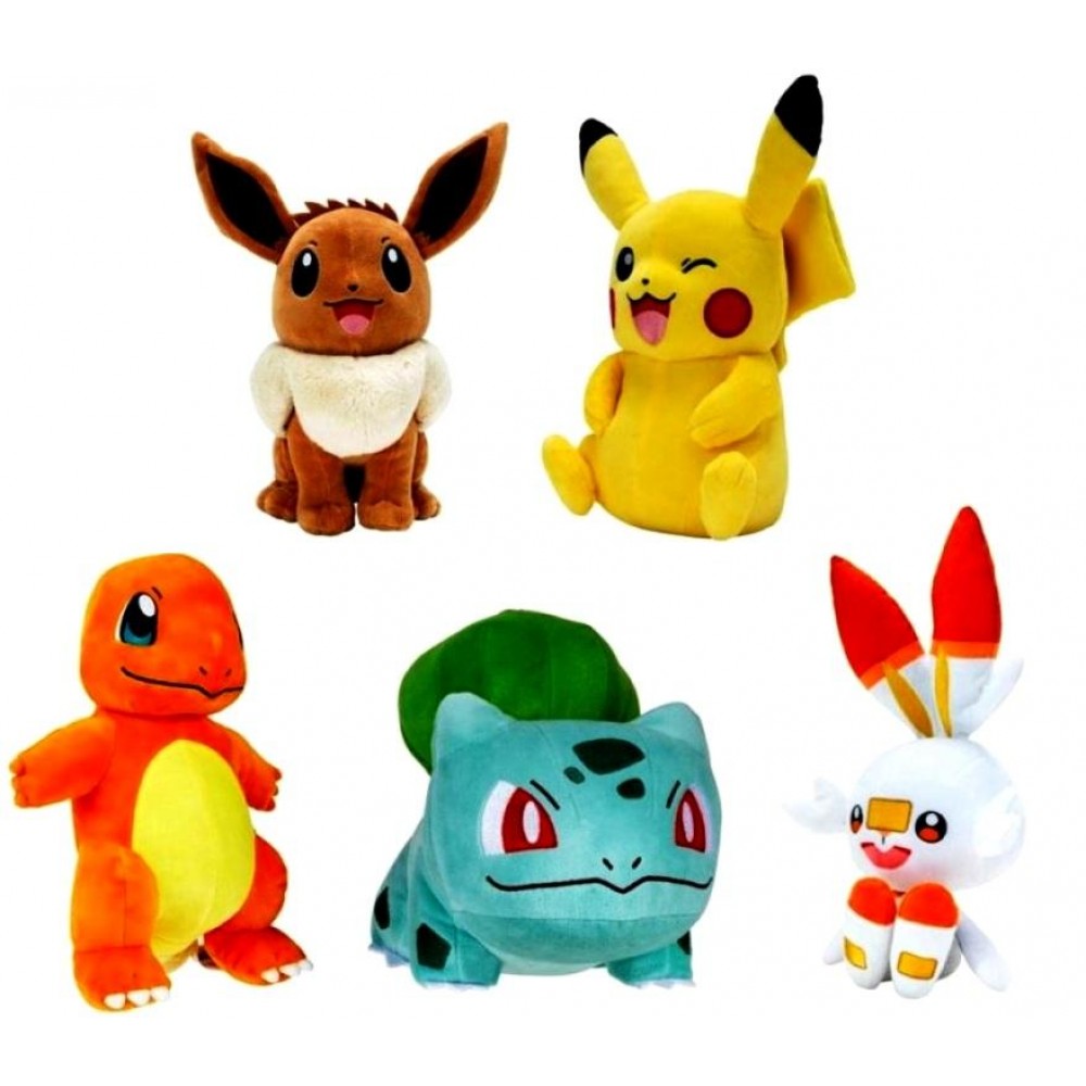 Pokemon 12-Inch Plush by Snaps – Soft Collectible Stuffed Animal