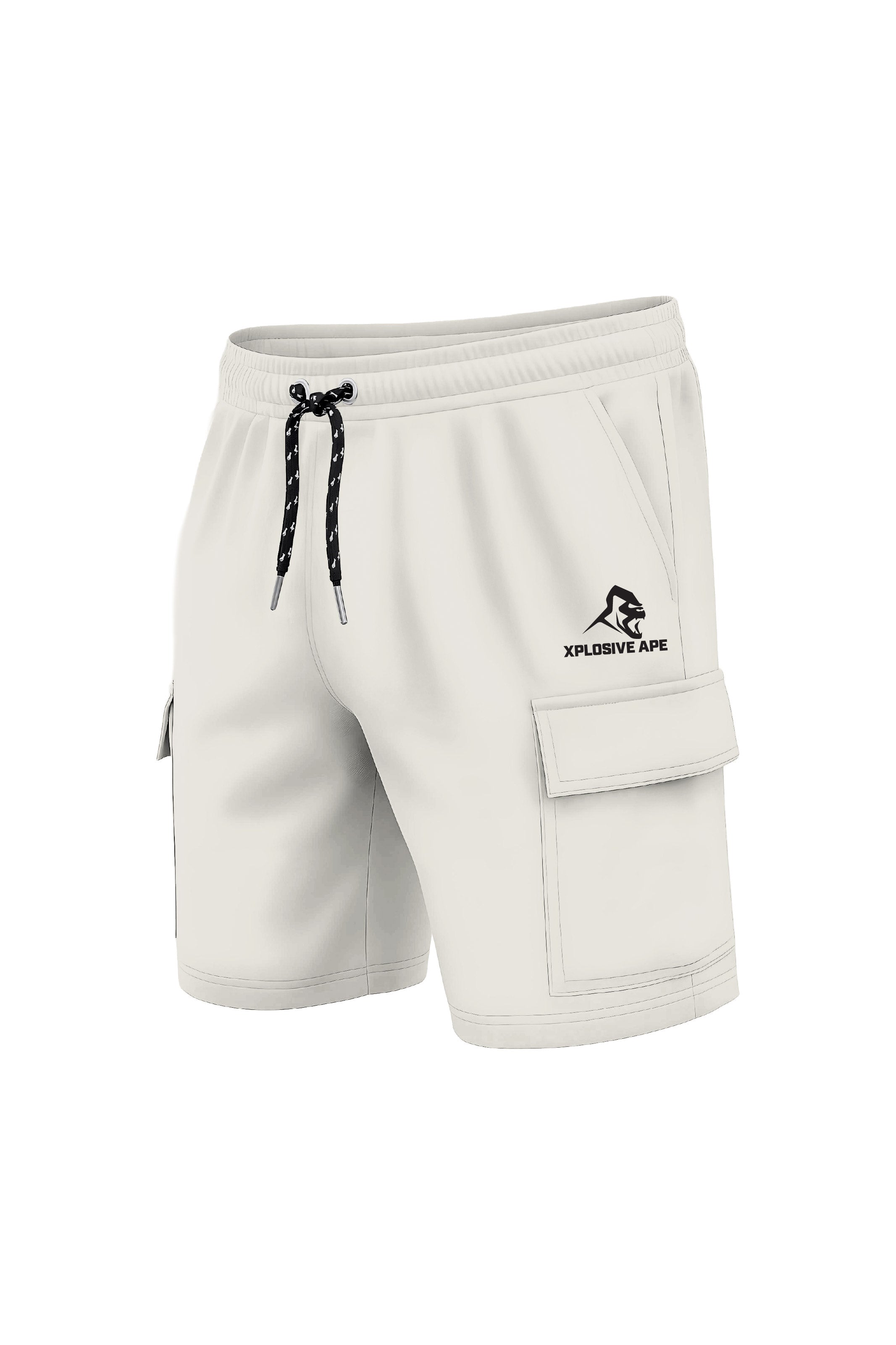 XAPE Prime  Cargo Shorts - Cream