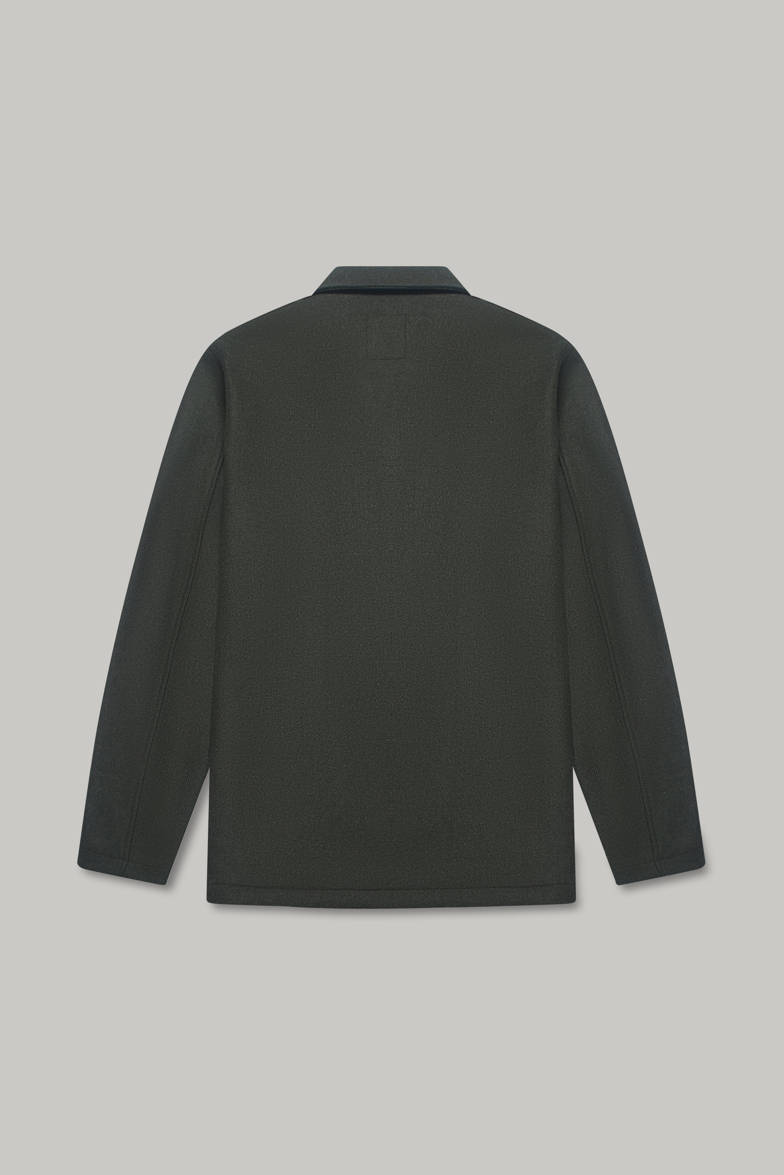 Chiltern Shacket Sleeve Lining - Birbo Twill Olive