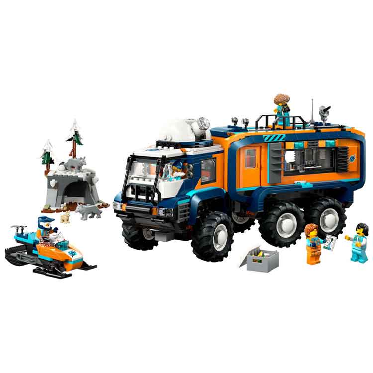 LEGO City Arctic Explorer Science Lab Truck 60471 STEM Building Set