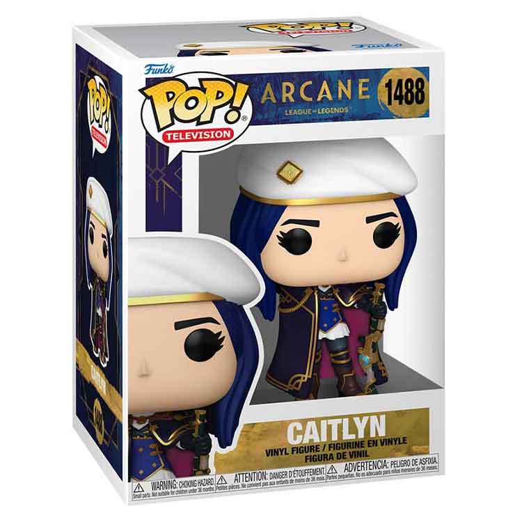 Funko Pop Animation: Arcane – Caitlyn Vinyl Figure Collectible