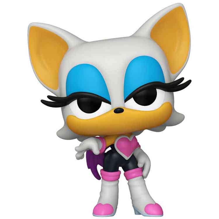 Funko Pop Games: Sonic the Hedgehog – Rouge Vinyl Figure, 9cm
