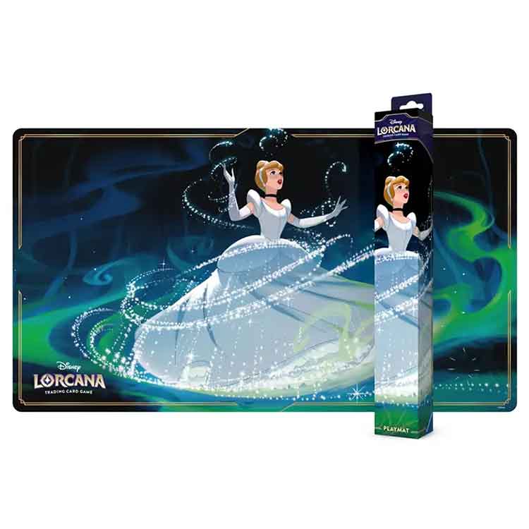 Disney Lorcana TCG Playmat – Cinderella Fabric Gaming Desk Mat
