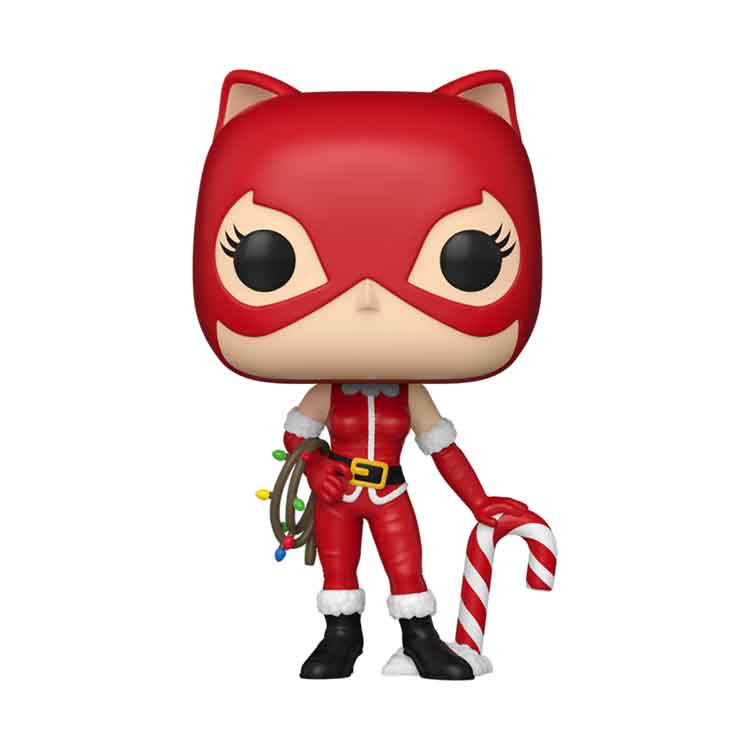 Funko POP Heroes: Holiday '24 – Catwoman Vinyl Figure Collectible