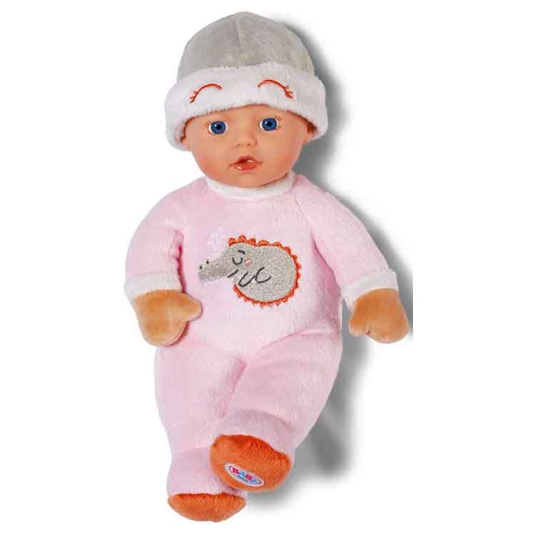 Baby Born Sleepy Rose Soft Body Doll – 30cm Plush Rattle Toy for Babies