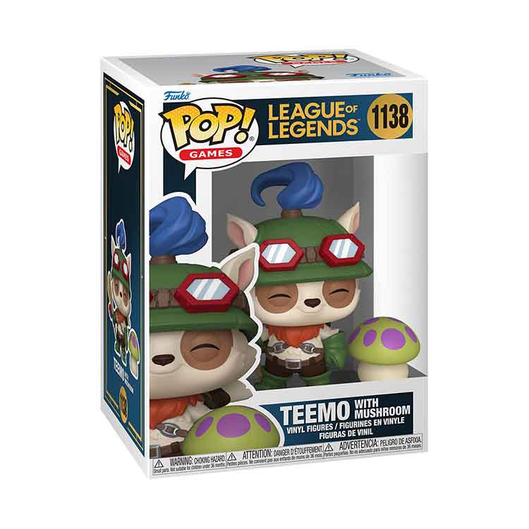 Funko Pop! League of Legends Teemo with Shroom Vinyl Figure – 9cm