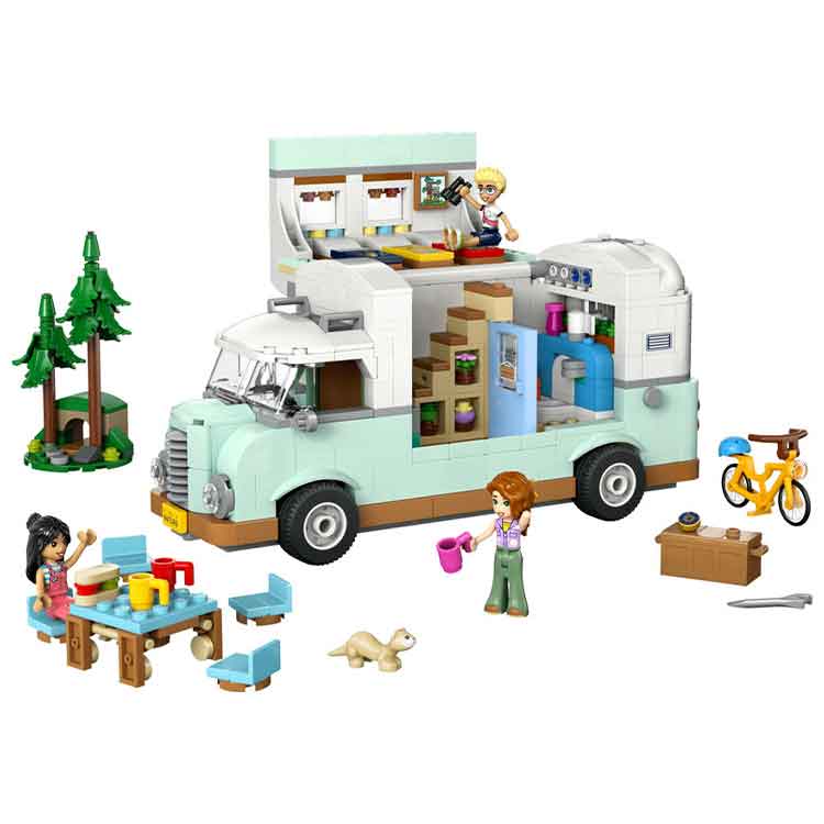 LEGO Friends Friendship Camper Van Adventure 42663 Building Toy Set