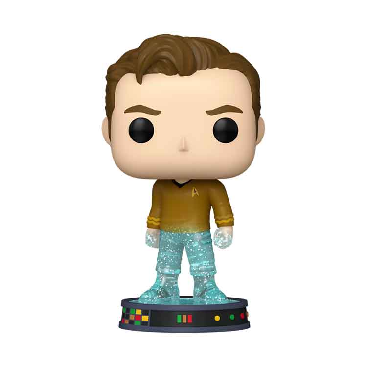 Funko Pop! Star Trek Transporter Captain Kirk Vinyl Figure – 9cm