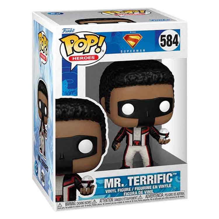 Funko Pop! DC Heroes: Superman 2025 – Mr. Terrific Vinyl Figure