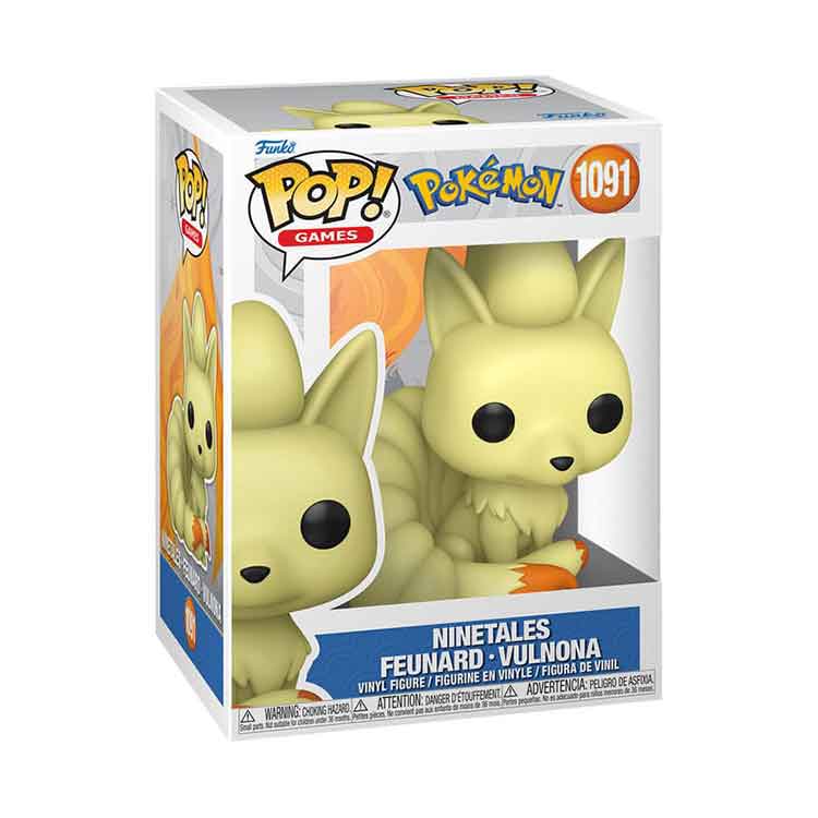 Funko Pop! Games: Pokemon Ninetales Vinyl Figure - 9cm Collectible
