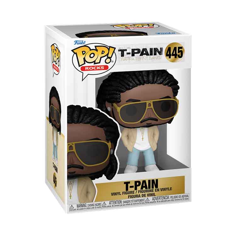 Funko POP Rocks: T-Pain (Rappa Ternt Sanga) Vinyl Figure – 9cm