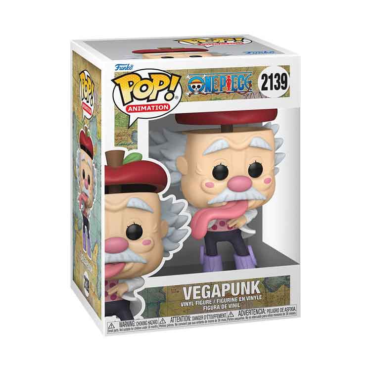 Funko Pop! One Piece Dr Vegapunk Vinyl Figure – 9cm Animation Model