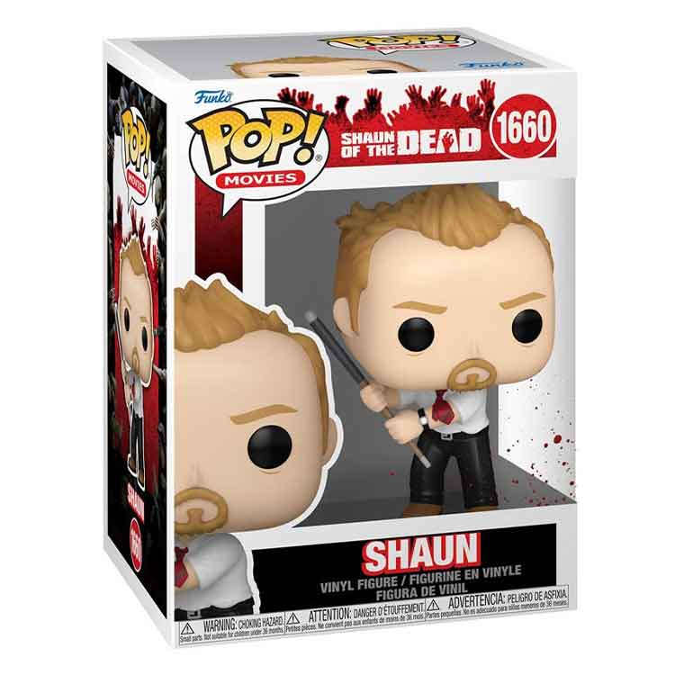 Funko Pop Movies: Shaun of the Dead – Shaun 9cm Vinyl Figure