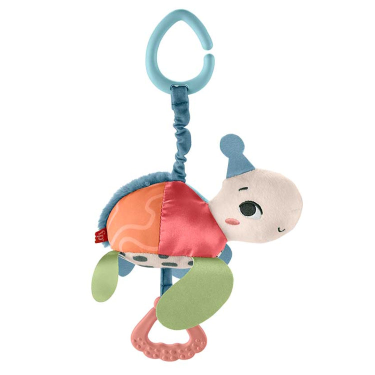 Fisher-Price Planet Friends Sea Me Bounce Turtle Recycled Stroller Toy