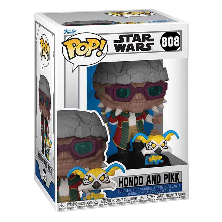 Funko Pop! Star Wars: Hondo and Pikk Vinyl Bobblehead Figure – 9cm