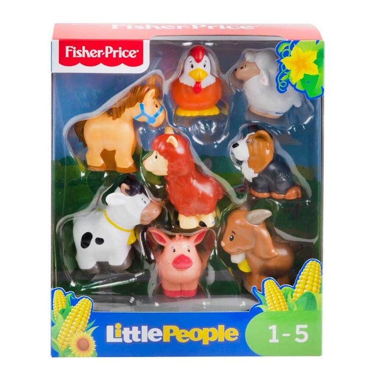 Fisher-Price Little People Farm Animal Friends - 8 Toddler Figures
