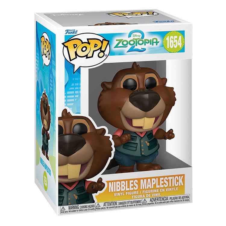 Funko Pop! Zootopia 2 Nibbles Maplestick Vinyl Figure – 9cm Collectible