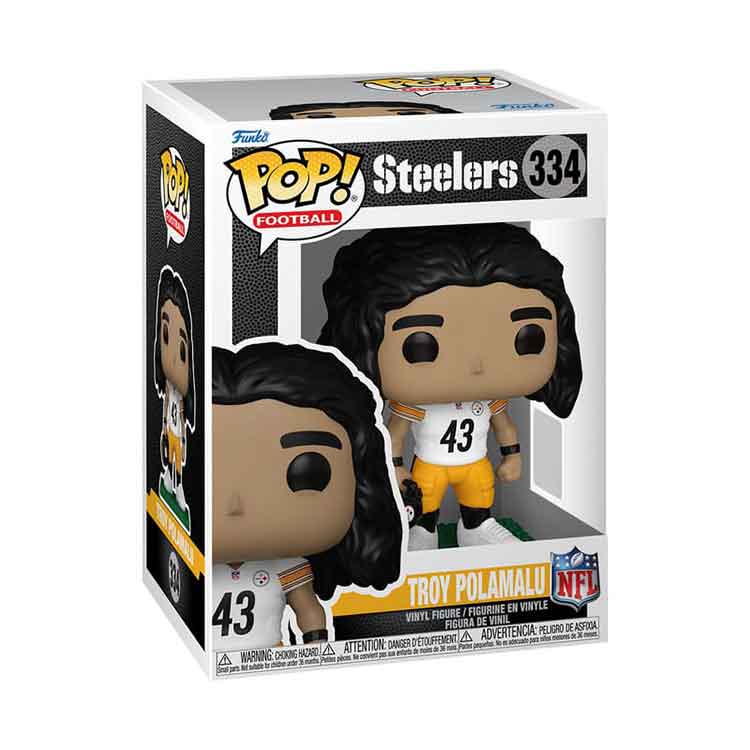 Funko Pop! NFL Legends: Troy Polamalu (Steelers) Vinyl Figure
