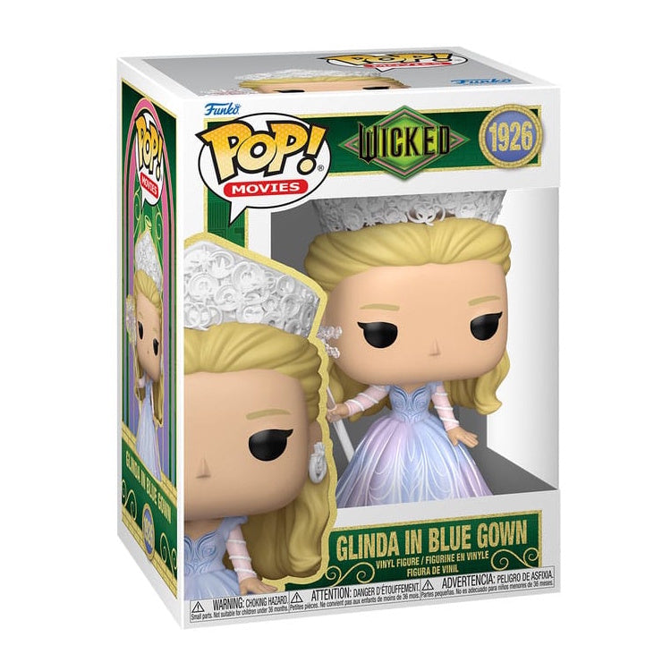 Funko Pop! Wicked Glinda in Blue Gown Vinyl Figure – 9cm Collectible