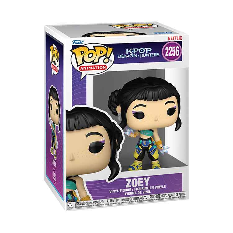Funko Pop! Animation: Demon Hunters - Zoey Vinyl Figure (9cm)