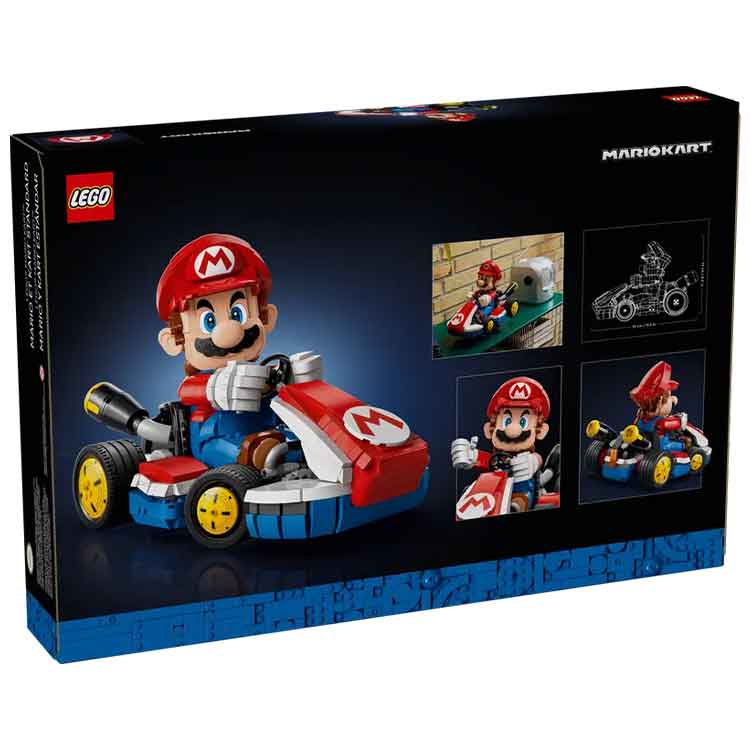 LEGO Super Mario Kart: Mario & Standard Kart 72037 Building Set for Adults