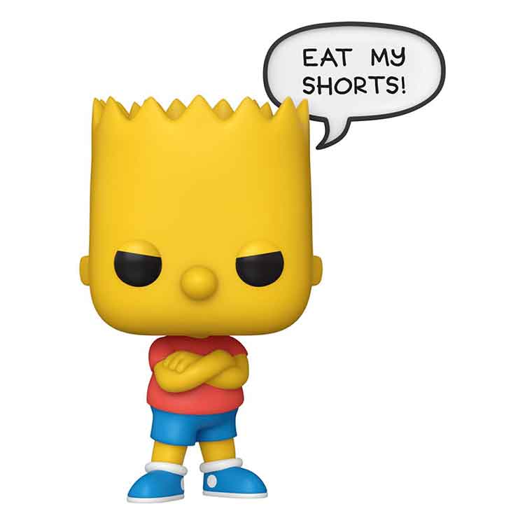 Funko Pop! The Simpsons Bart Vinyl Figure – 9cm Collectible Toy