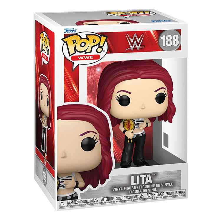 Funko WWE Pop! Vinyl Figure Lita with Championship Belt – 9cm