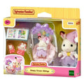 Sylvanian Families Sleepy Dream Siblings – Chocolate Rabbit Figures