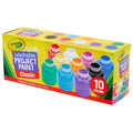 Crayola Washable Kids Paints – 10 Non-Toxic Colors for Arts & Crafts