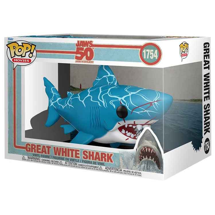 Funko Pop! Movies: Jaws 50th Anniversary - 6" Great White Shark Vinyl