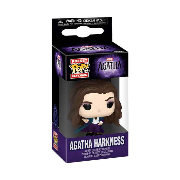 Funko POP Keychain: Marvel Agatha Harkness Collectible Figure