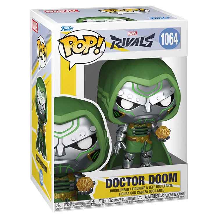 Funko Pop Games: Marvel Rivals – Doctor Doom Vinyl Figure (9cm)