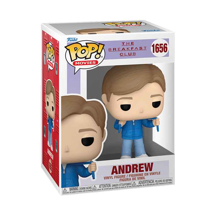 Funko POP Movies: The Breakfast Club – Andrew Vinyl Figure, 9cm