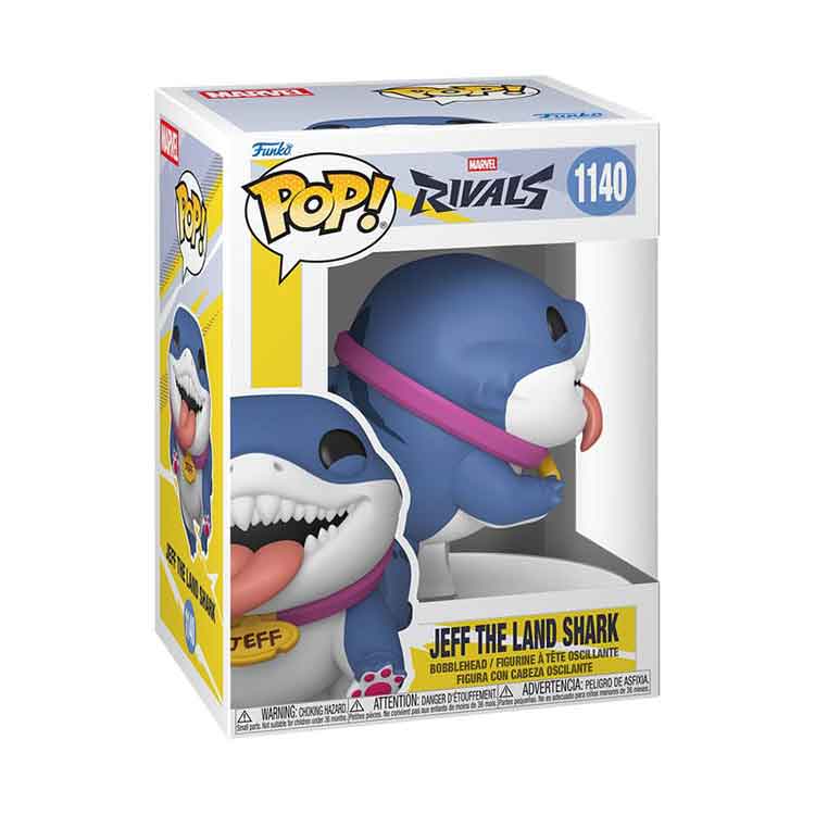 Funko Pop! Marvel Rivals: Jeff Vinyl Figure – 9cm Collectible Toy