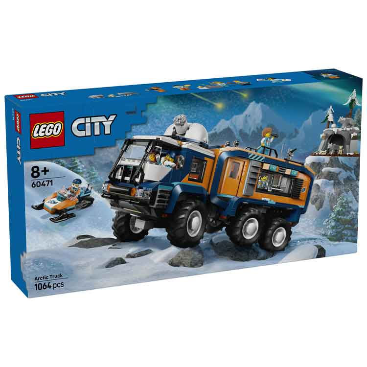LEGO City Arctic Explorer Science Lab Truck 60471 STEM Building Set
