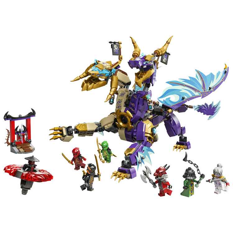 LEGO NINJAGO Arc Dragon of Focus 71836 Building Set with 8 Minifigures