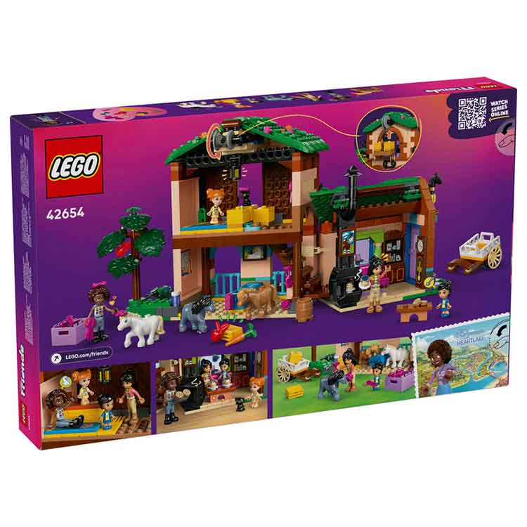 LEGO Friends Pony Ranch & Stable 42654 Building Set with 3 Ponies