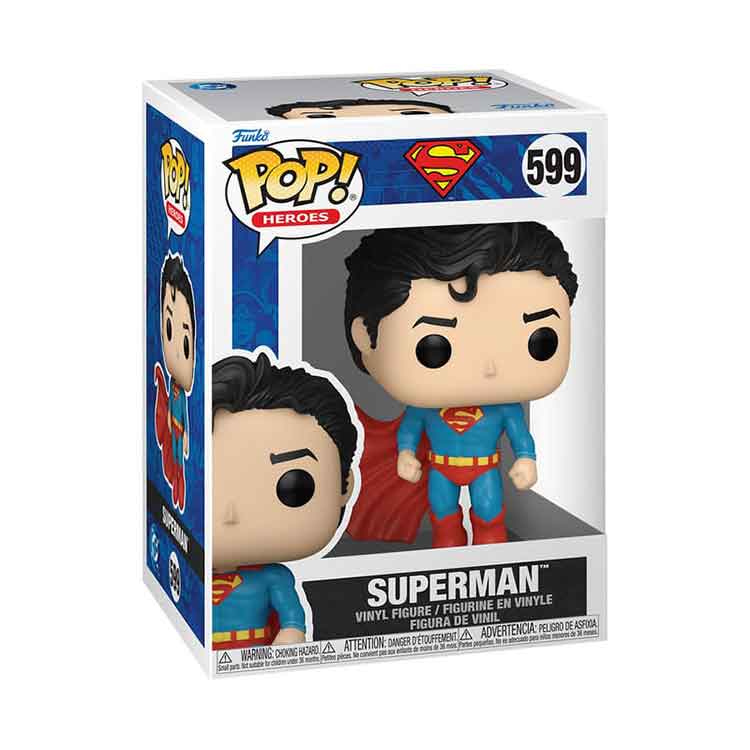 Funko Pop! Heroes: DC Comics Superman Vinyl Figure – New Classics
