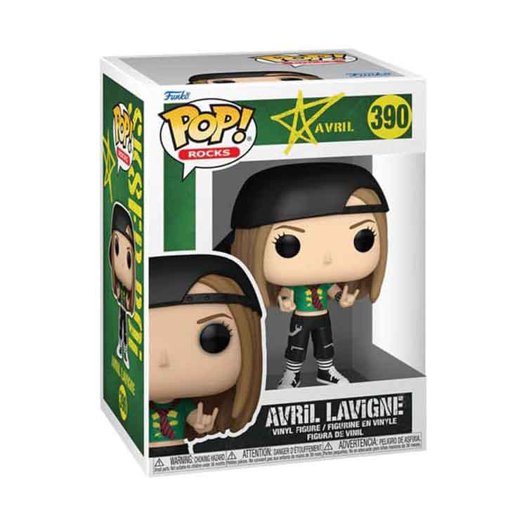 Funko Pop! Rocks: Avril Lavigne Sk8ter Boi Vinyl Figure - 9cm Collectible